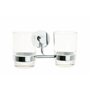 Ποτηροθήκη διπλή γυάλινη ARTION KARAG