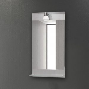 Καθρέπτης με φωτιστικό & εταζέρα KARAG