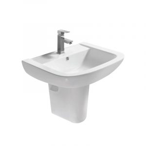 Νιπτήρας με μισοκόλωνο SQUARE KARAG