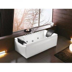 Μπανιέρα ευθύγραμμη με σύστημα υδρομασάζ LILIAN KARAG