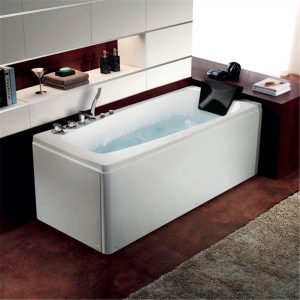 Μπανιέρα ευθύγραμμη με σύστημα υδρομασάζ VENUS KARAG