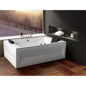 Μπανιέρα ευθύγραμμη με σύστημα υδρομασάζ ORNELLA KARAG