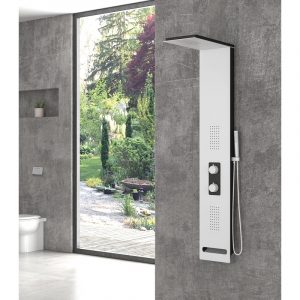 Στήλη υδρομασάζ BIANCO NERO PRAXIS