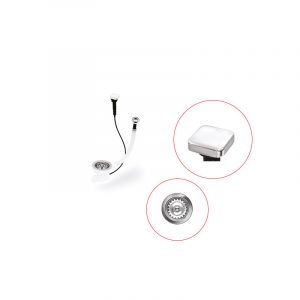 Σετ αυτόματης βαλβίδας με χειριστήριο για νεροχύτη ELLECI