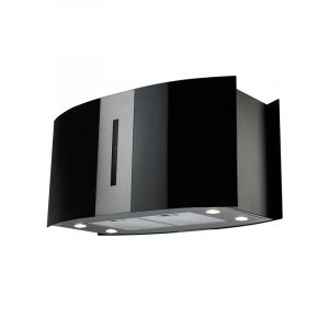 Αναρτούμενος απορροφητήρας κουζίνας με μαύρο κρύσταλλο CGI 230w KARAG