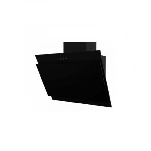 Επίτοιχη καμινάδα κουζίνας με μαύρο κρύσταλλο CTW 135w KARAG