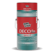 Εποξειδικό γυαλιστερό βερνίκι 2 συστατικών για πατητή τσιμεντοκονία  και φυσικές πέτρες