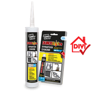 Πυράντοχη σιλικόνη υψηλής θερμοκρασιακής αντοχής έως +300°C