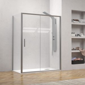 Καμπίνα ορθογώνια με δύο σταθερά κρύσταλλα EFE 400 2×NP-10 KARAG