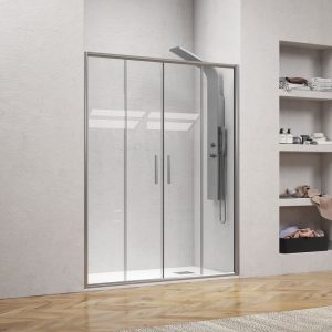 Καμπίνα τοίχο σε τοίχο με διάφανο κρύσταλλο EFE 600 KARAG
