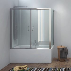 Πλαϊνό σταθερό κρύσταλλο καμπίνας μπανιέρας διάφανο FRORA KARAG