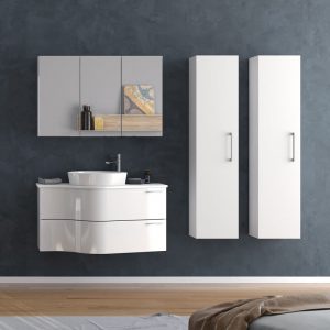 Έπιπλο βάσης με δύο συρτάρια & solid επιφάνεια FORMA KARAG