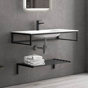 Έπιπλο βάσης πετσετών inox ILION KARAG