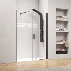 Καμπίνα τοίχο σε τοίχο NERO 6 PORTA KARAG