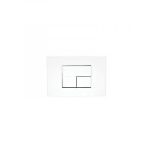 Πλακέτα ενεργοποίησης καζανακίου λευκή TILE KARAG