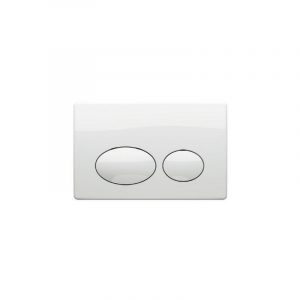 Πλακέτα ενεργοποίησης καζανακίου λευκή TACTILE KARAG