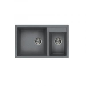 Νεροχύτης κουζίνας διπλός QUADRA ELLECI