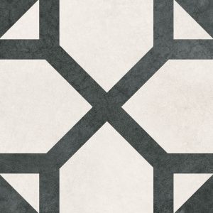 Πλακάκι RETRO Geo White KARAG