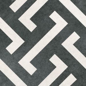 Πλακάκι RETRO Line Black KARAG