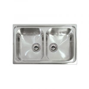 Νεροχύτης κουζίνας διπλός River KARAG