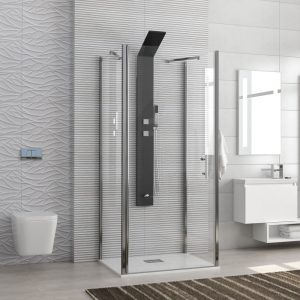 Καμπίνα ορθογώνια με δύο σταθερά κρύσταλλα S 28A SN-10 KARAG