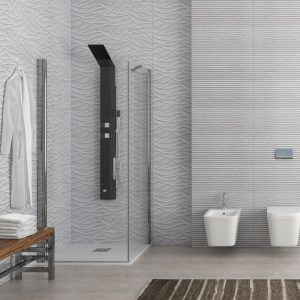 Καμπίνα ορθογώνια με σταθερό κρύσταλλο S 28 FREE 1 KARAG