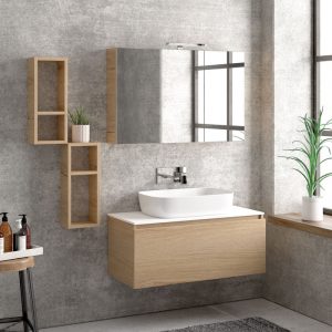 Καθρέπτης ανοιγόμενος με τρείς πόρτες SPACE KARAG