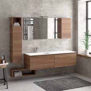 Έπιπλο βάσης με δύο συρτάρια για νιπτήρα επίπλου SPACE KARAG