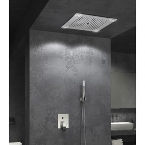 Κεφαλή ντους εντοιχισμού με LED τριών λειτουργιών KARAG