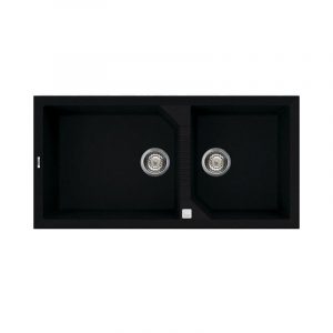 Νεροχύτης κουζίνας διπλός TEKNO 490 ELLECI